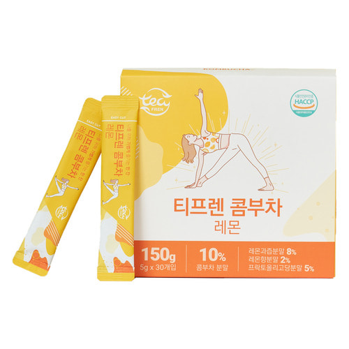 티프렌 콤부차 레몬 5gX30개입-홍차 발효음료