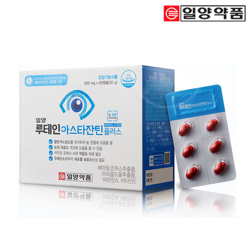 일양약품 루테인 아스타잔틴 플러스 60캡슐-눈영양제/눈건강