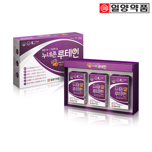 일양약품 누네존 루테인 90캡슐-눈영양제/눈건강