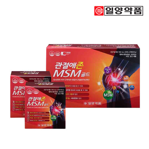 일양약품 관절애존 MSM골드 240정-관절영양제/엠에스엠