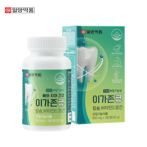 일양약품 3in1 이가존큐 360정(6개월분)-이건강 잇큐/치아건강