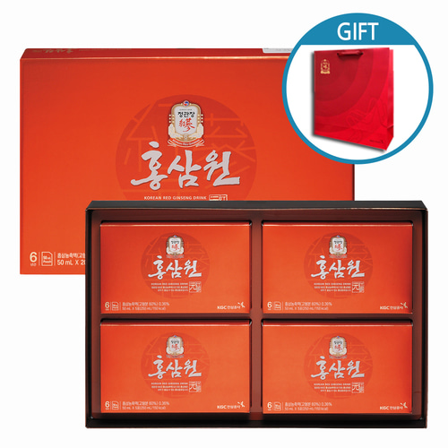 정관장 홍삼원 50ml 20포 쇼핑백포함-선물세트/명절 선물