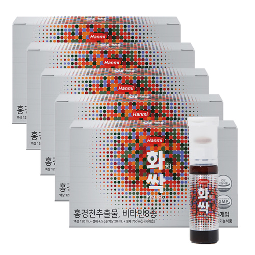 한미 화싹 고함량비타민 (액상+정제) 30개입-액상비타민 스트레스 피로개선 홍경천