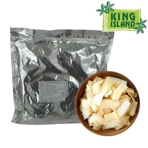 킹아일랜드 구운 오리지널 코코넛칩 대용량 500g-코코넛함량 94.97%
